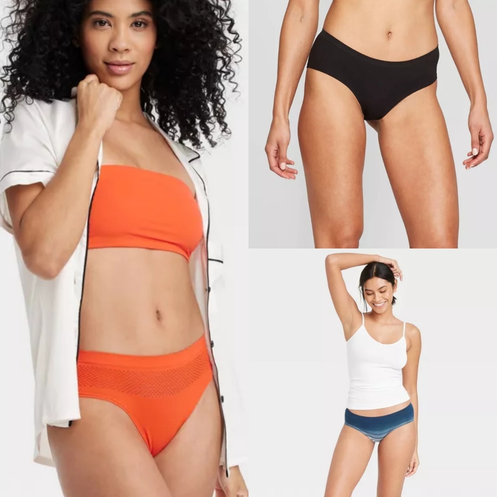 Women's 3 Seamless Hipster Underwear - Auden